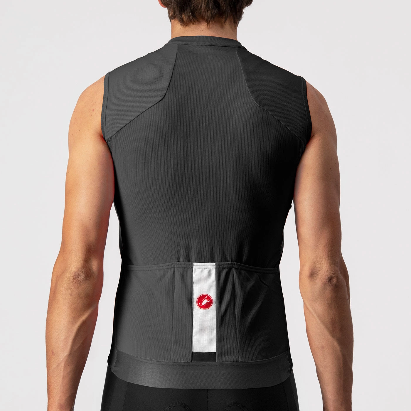 Castelli Entrata 6 sleeveless jersey - Black grey
