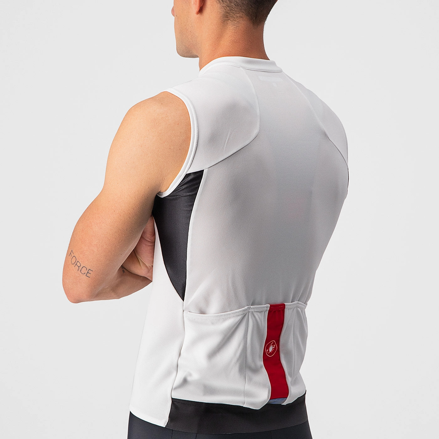 Castelli Entrata 6 sleeveless jersey - White