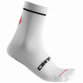 Castelli Entrata 9 socks - White
