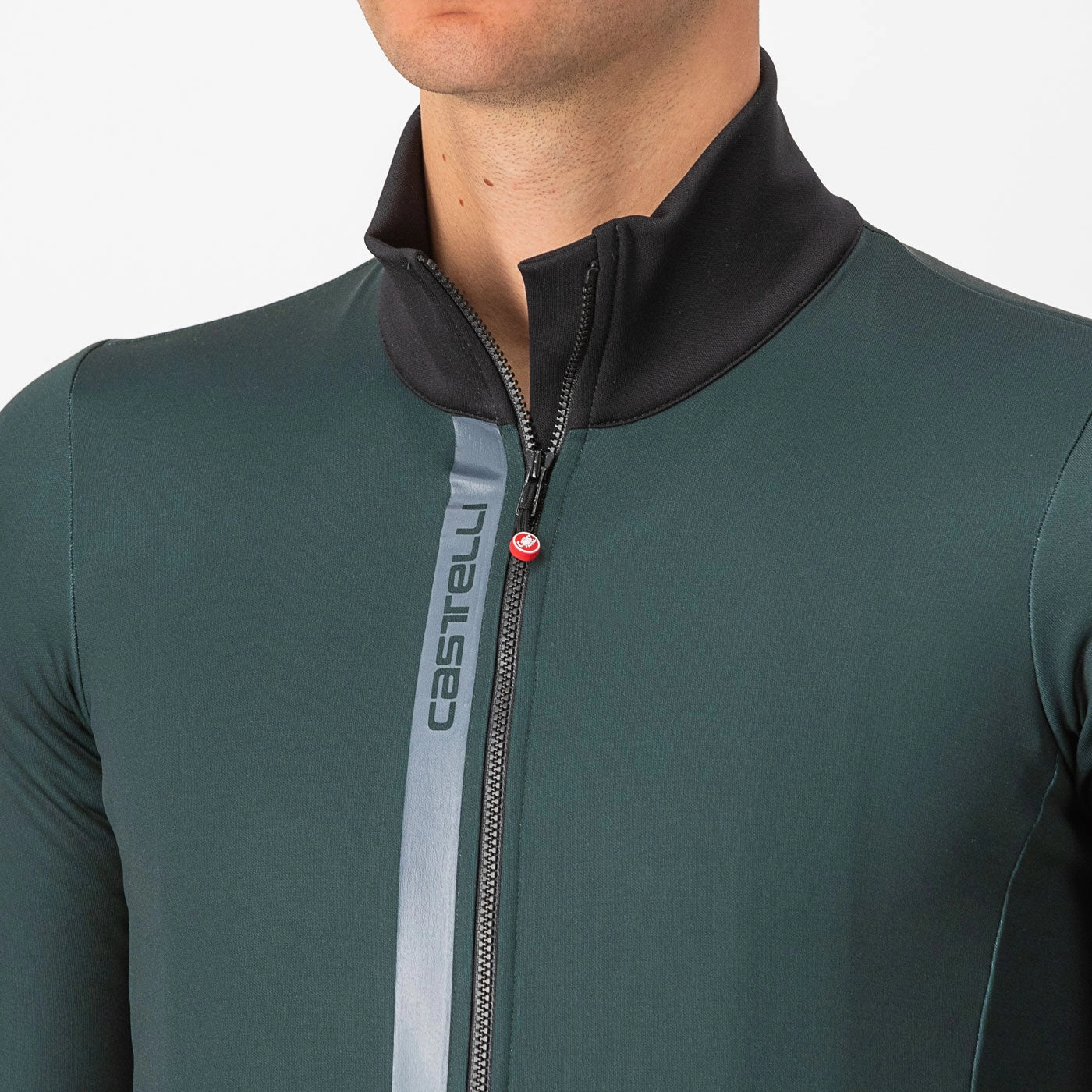 Castelli Entrata long sleeved jersey - Green
