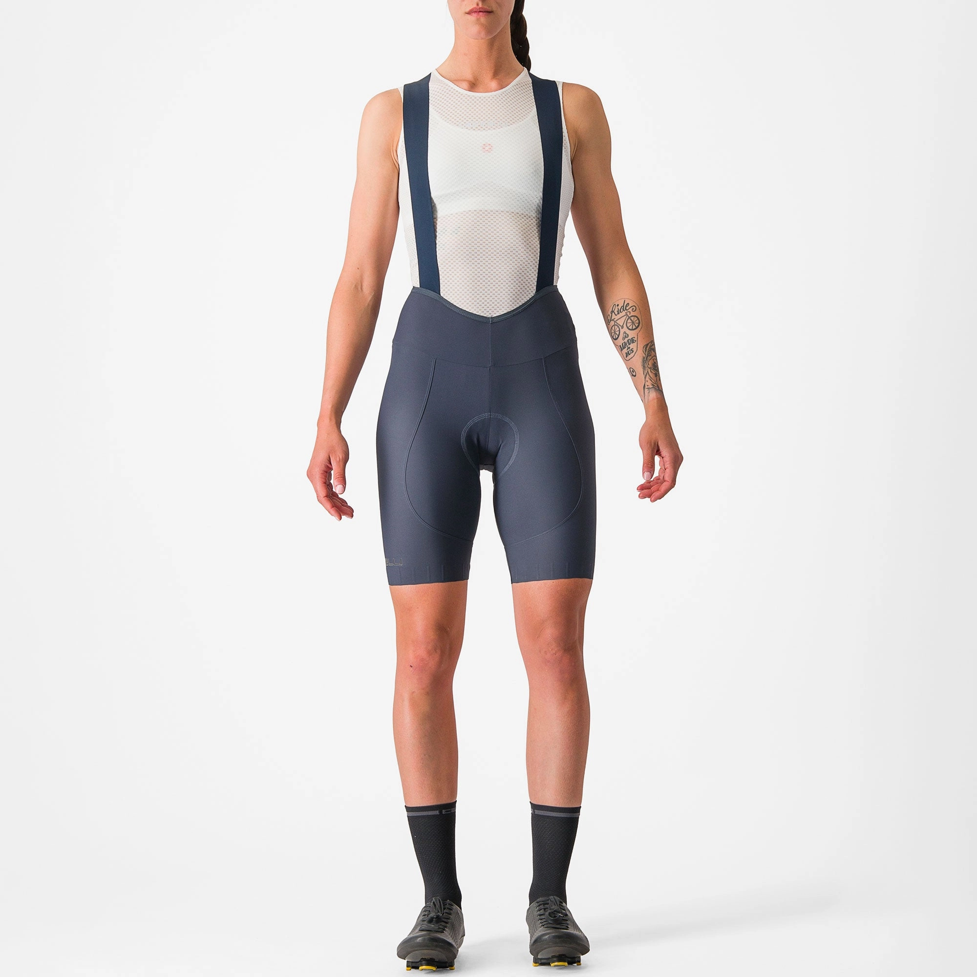 Castelli Espresso DT women bib short - Blue
