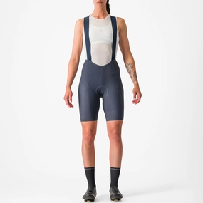 Castelli Espresso DT women bib short - Blue