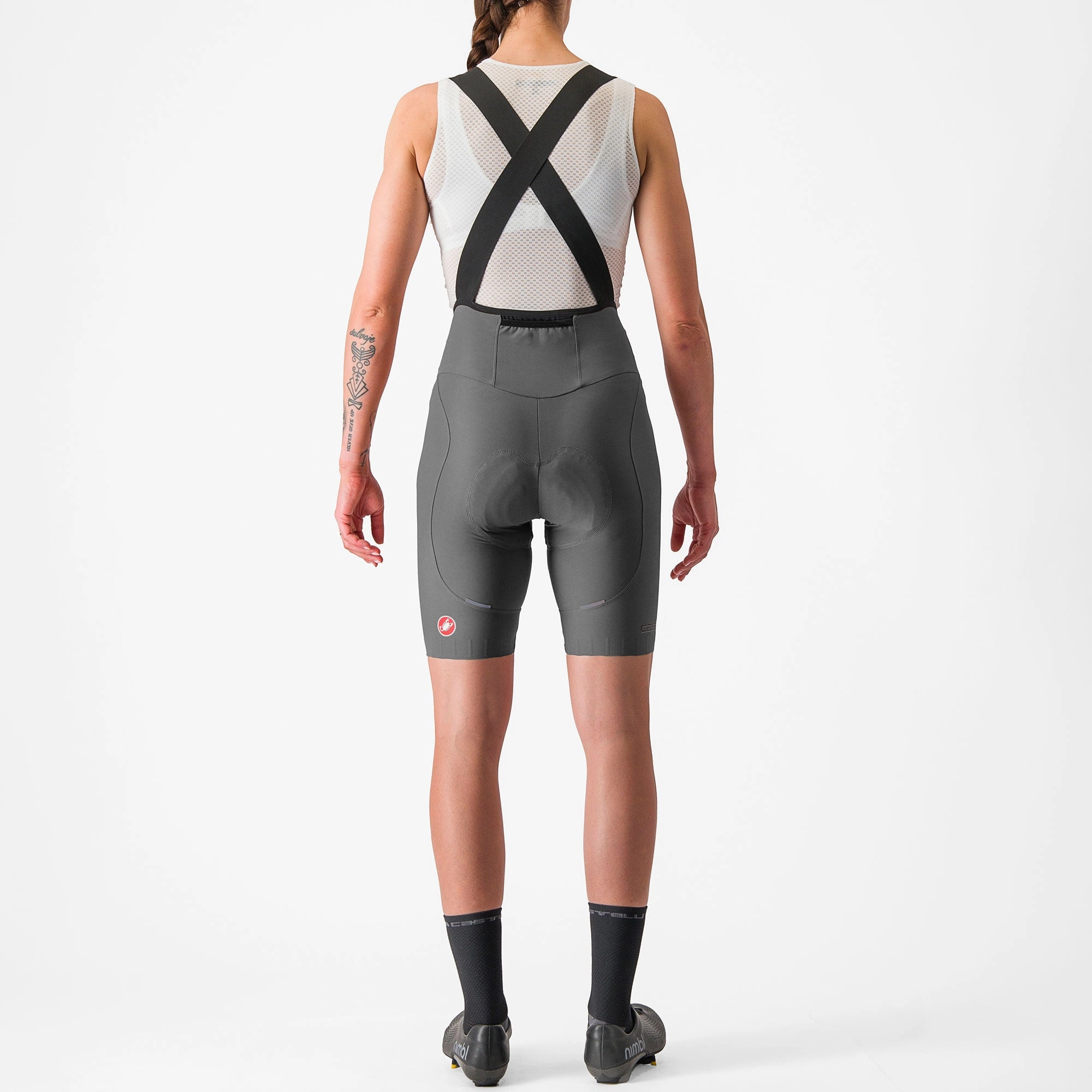 Castelli Espresso DT women bib short - Grey