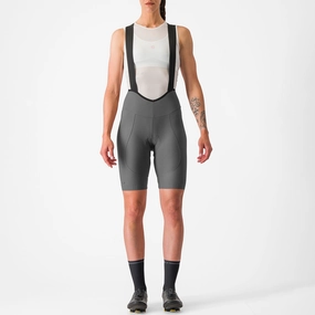 Castelli Espresso DT women bib short - Grey