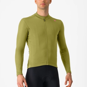 Castelli Espresso Thermal long-sleeved jersey - Green