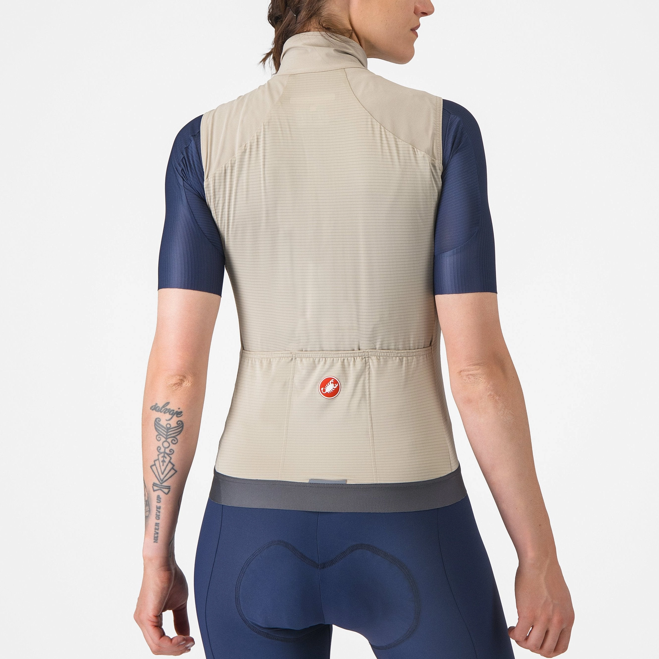 Castelli Espresso women vest - Beige