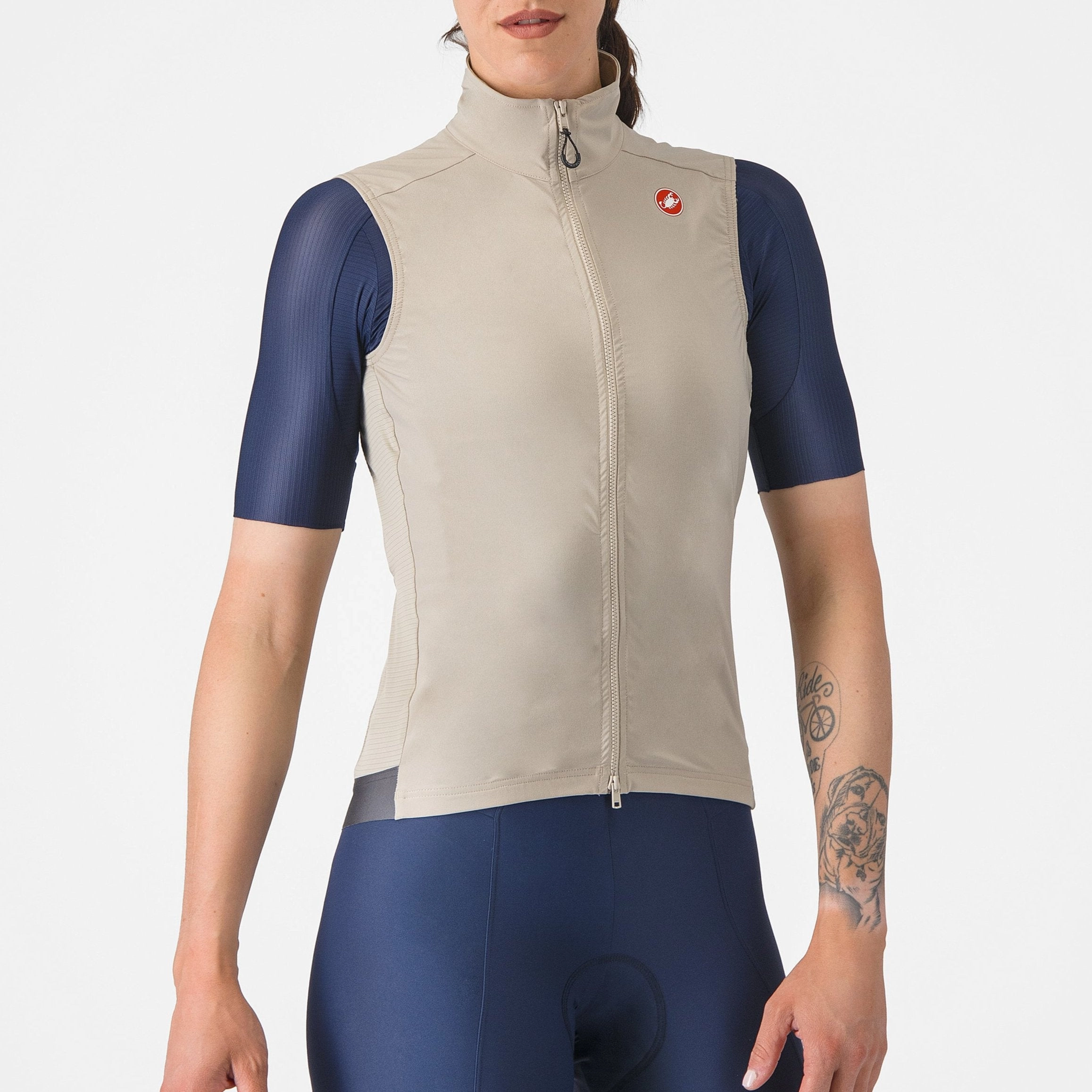 Castelli Espresso women vest - Beige