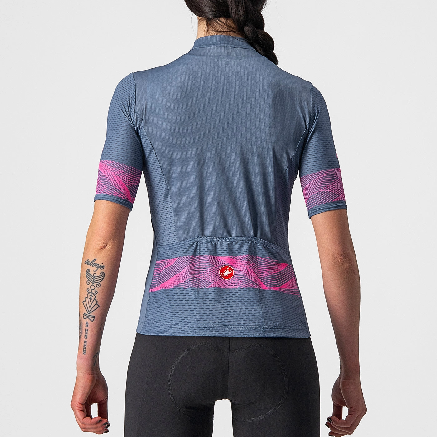 Castelli Fenice woman jersey - Blue