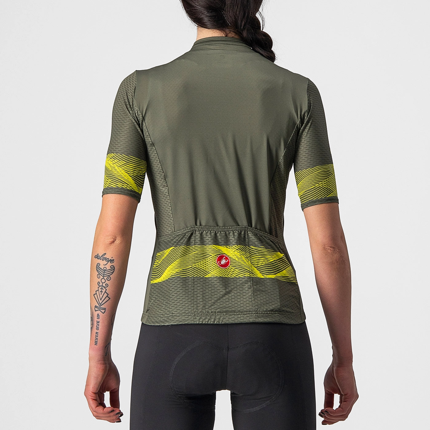 Castelli Fenice woman jersey - Green