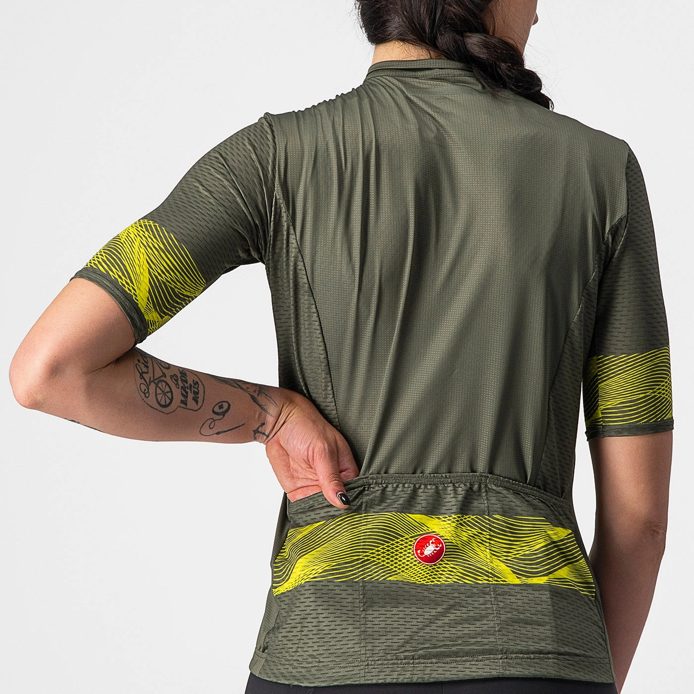 Castelli Fenice woman jersey - Green