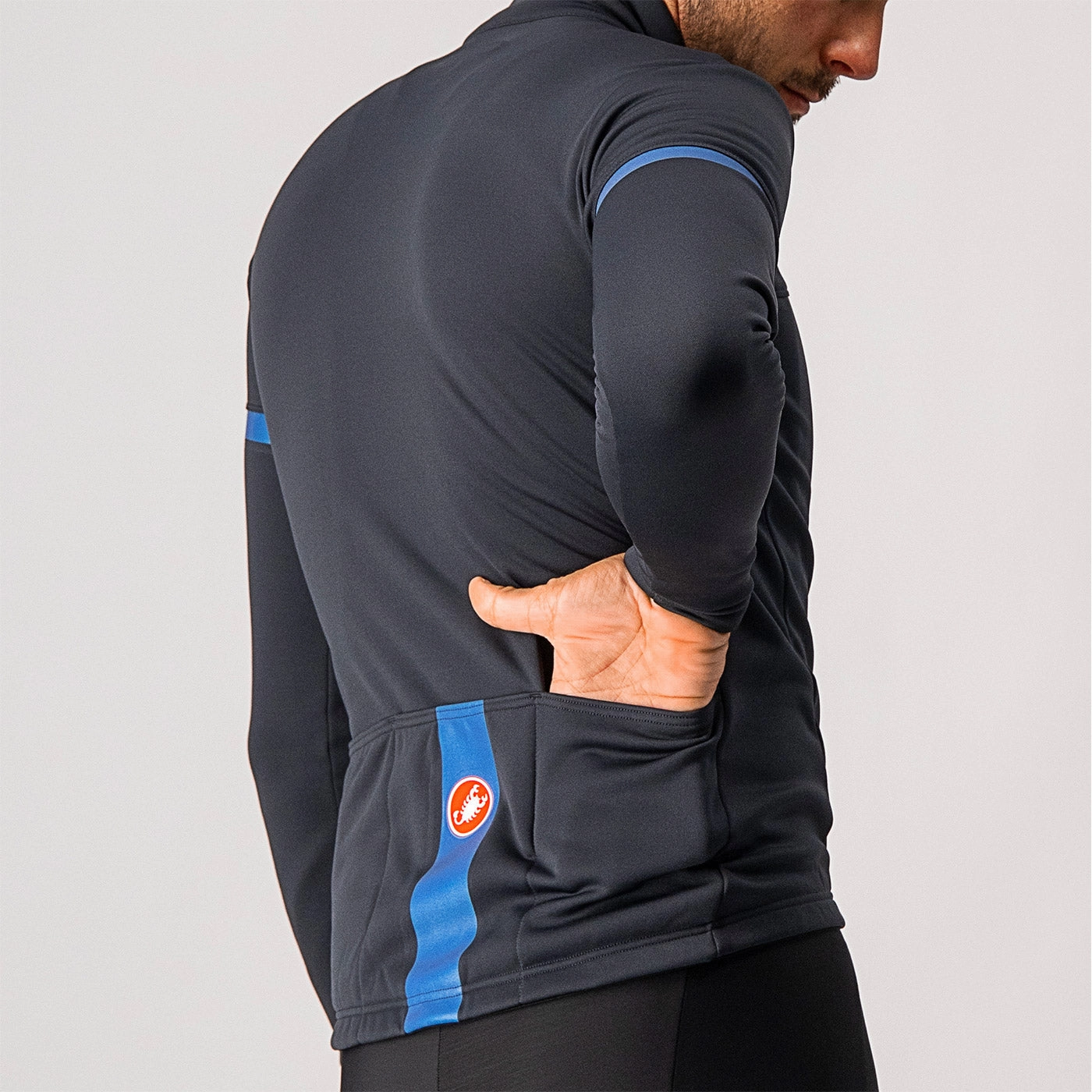 Castelli Fondo 2 long sleeves jersey - Black