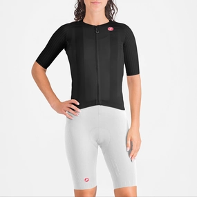 Castelli Free Aero Race S women bib shorts - White
