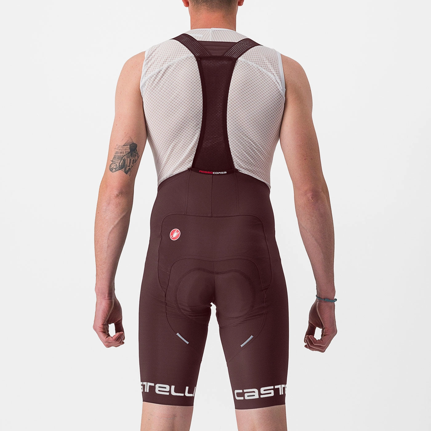 Castelli Free Aero RC Classic bib shorts - Bordeaux