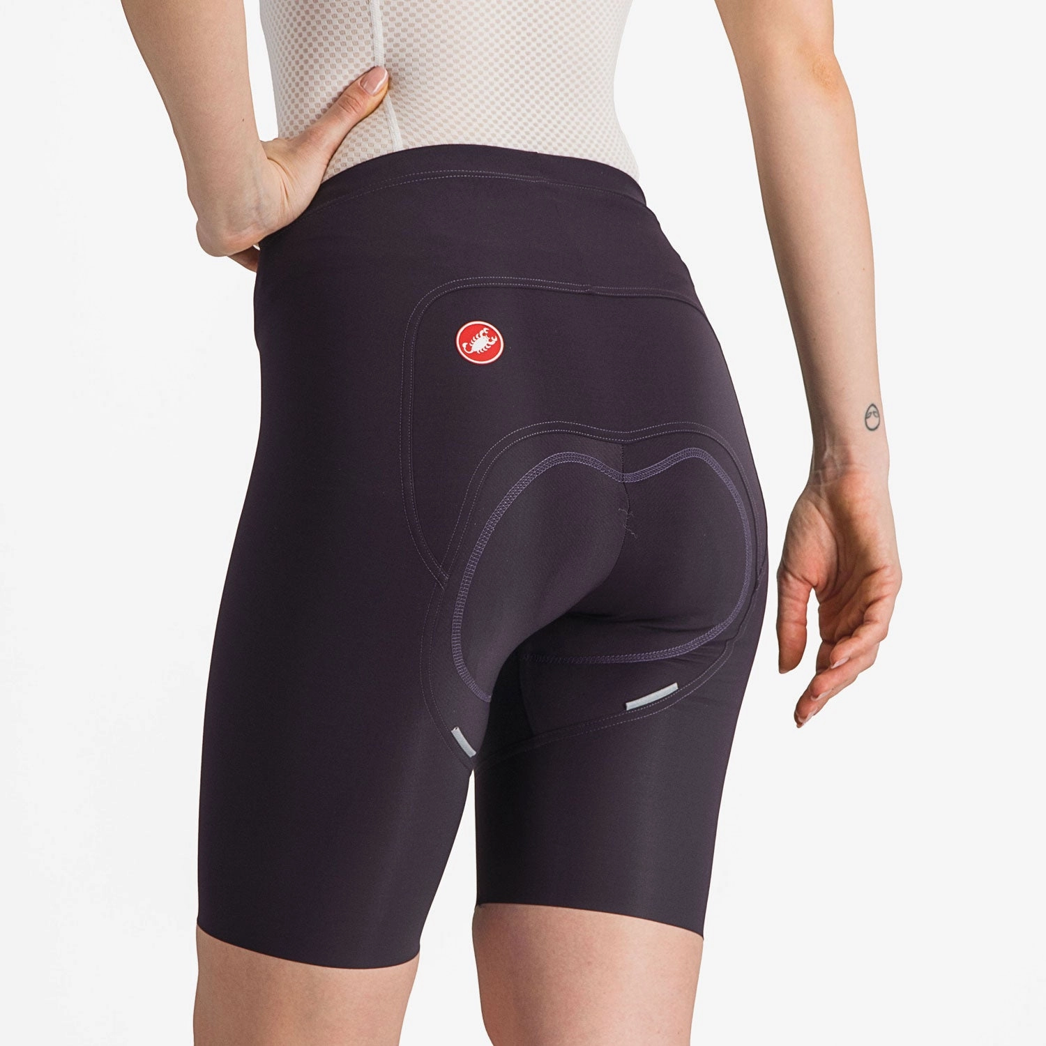 Castelli Free Aero RC woman shorts - Dark bordeaux