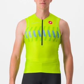 Castelli Free Tri 2 Top jersey - Green