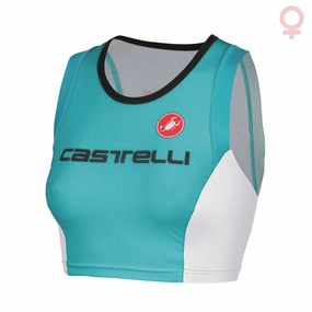 Castelli Free Tri Lady Top - Aqua