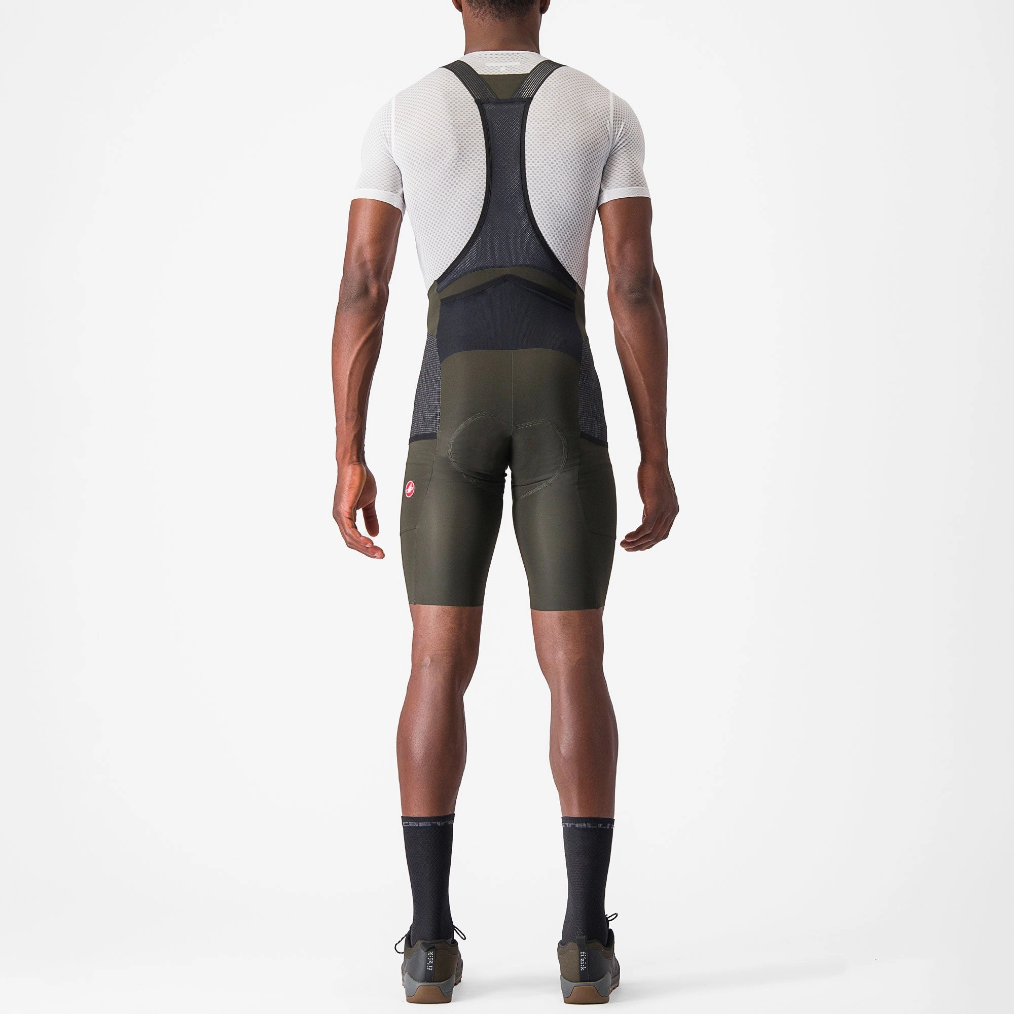 Castelli Free Unlimited bib shorts - Green