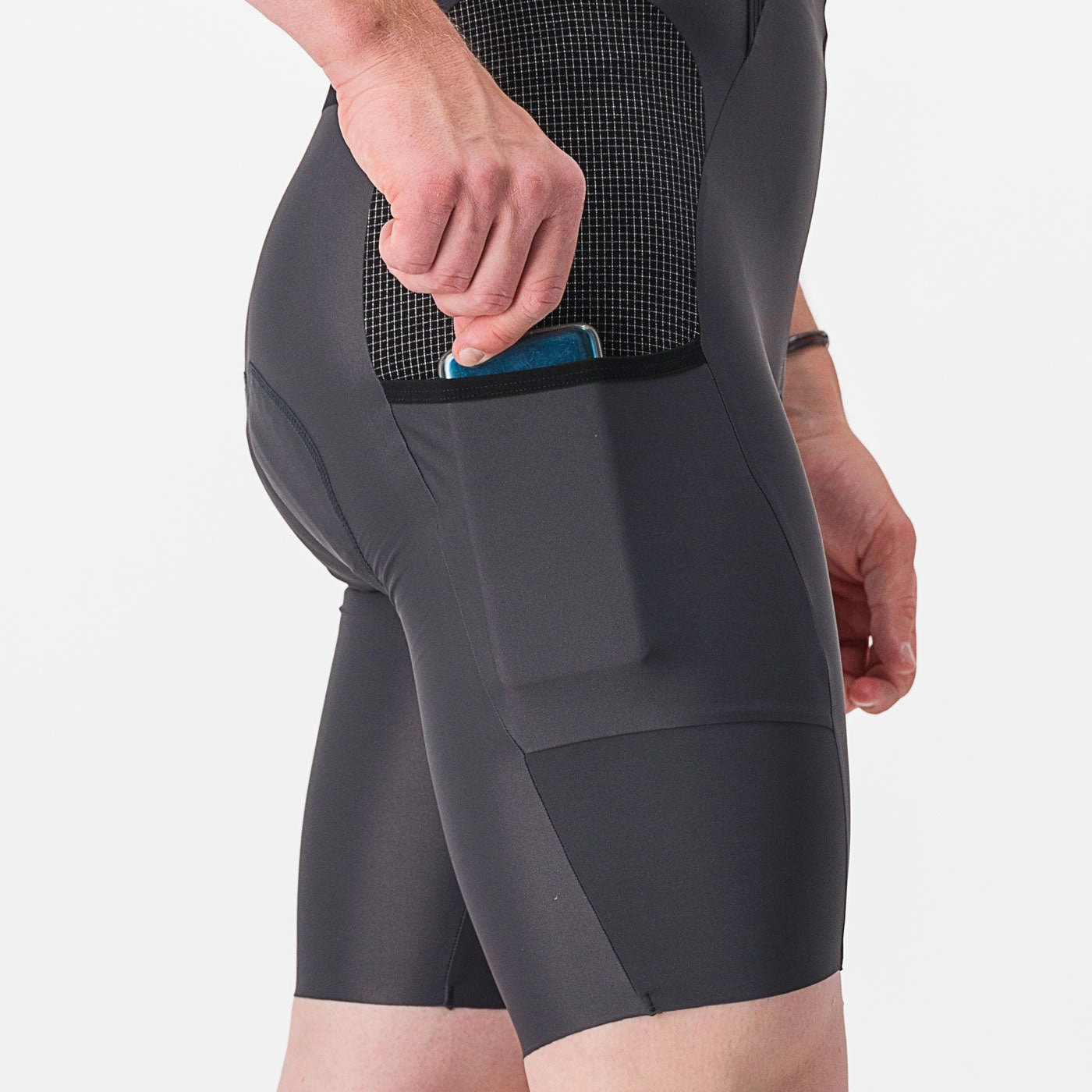 Castelli Free Unlimited bib shorts - Grey