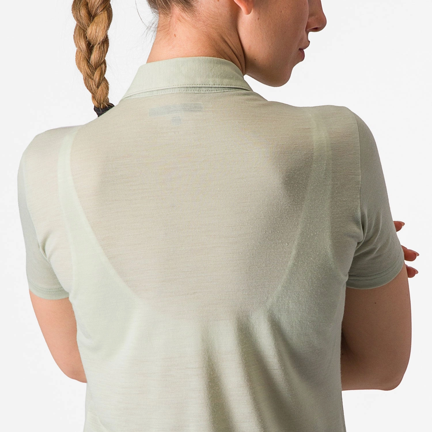 Castelli Merino woman Polo Shirt - Green