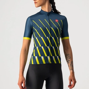 Castelli Pendio woman jersey - Blue