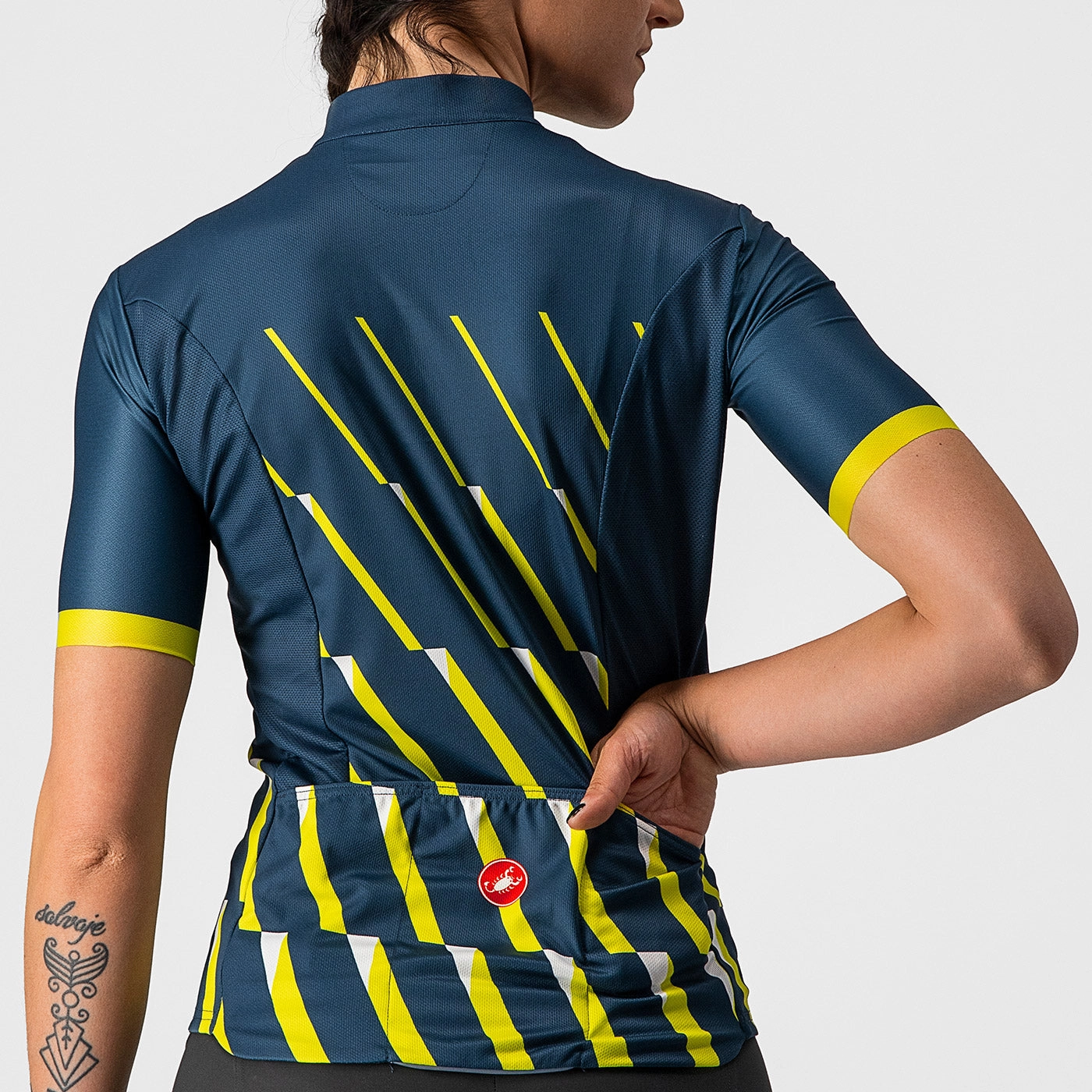 Castelli Pendio woman jersey - Blue