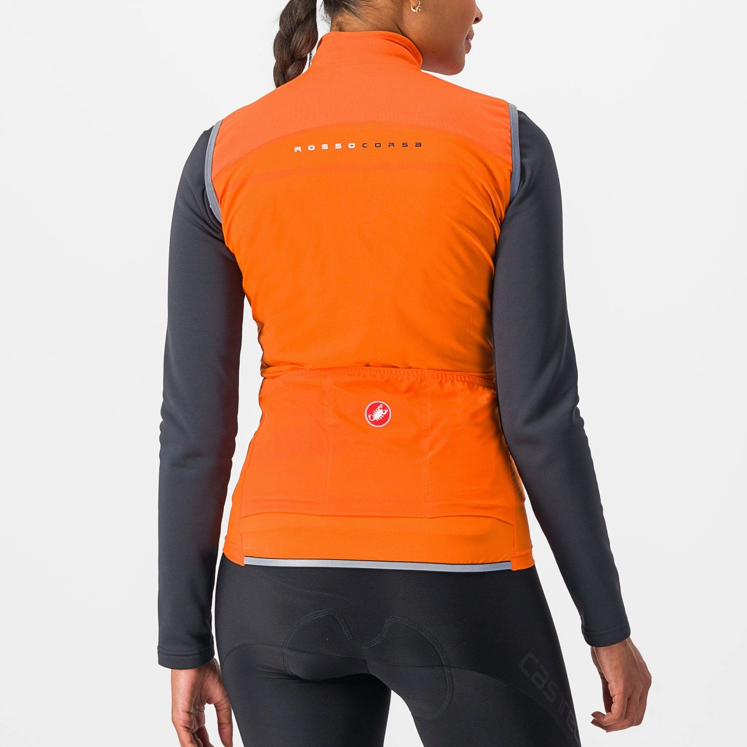 Castelli Perfetto RoS 2 women vest - Dark orange