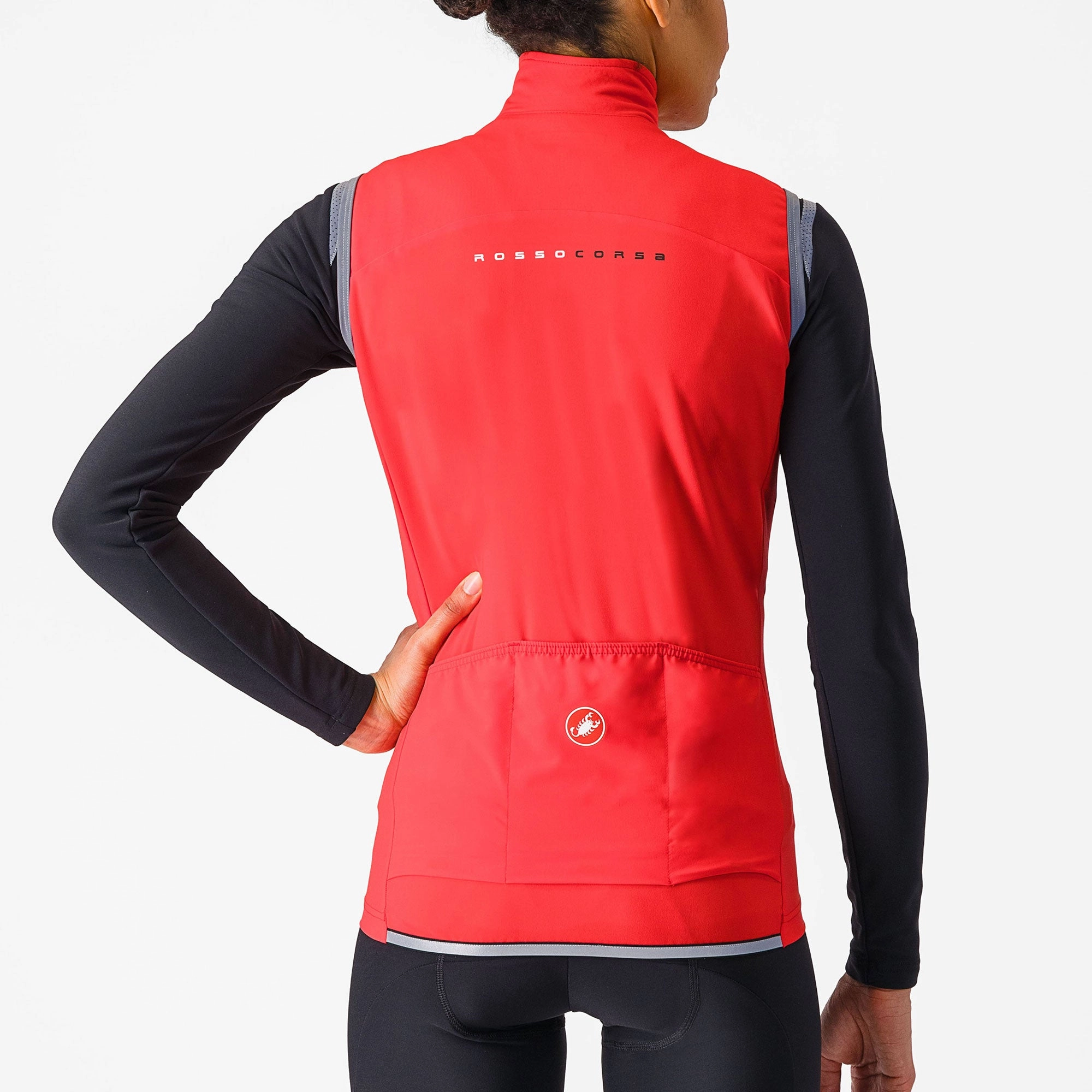 Castelli Perfetto RoS 2 women vest - Dark pink