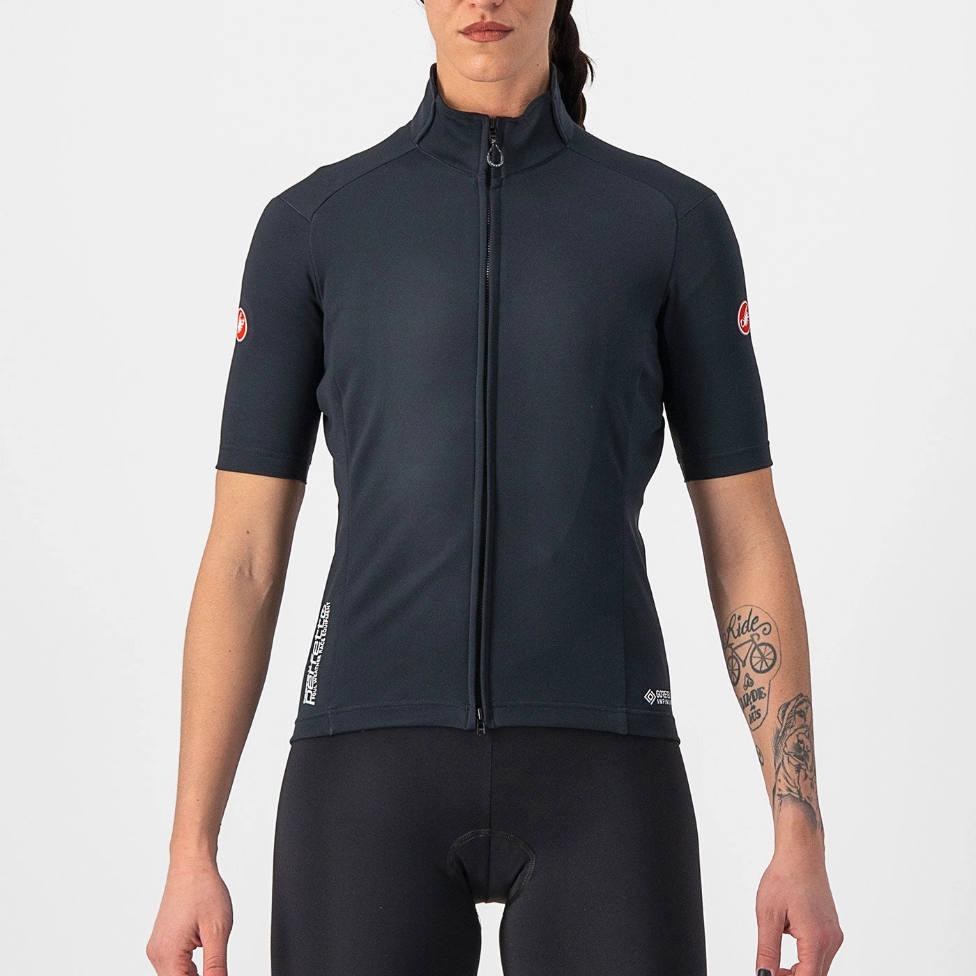 Castelli Perfetto RoS 2W Wind women jersey - Black
