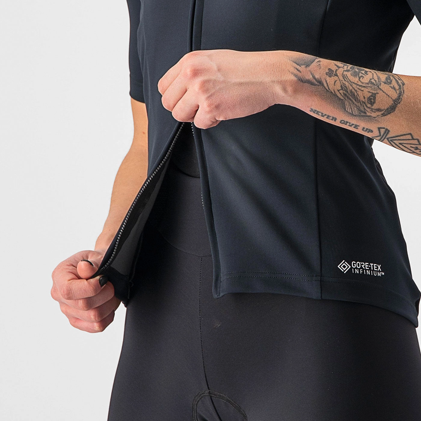 Castelli Perfetto RoS 2W Wind women jersey - Black