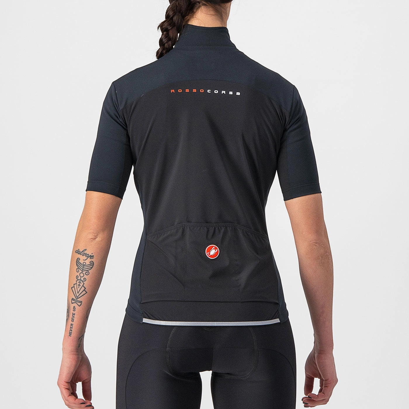 Castelli Perfetto RoS 2W Wind women jersey - Black