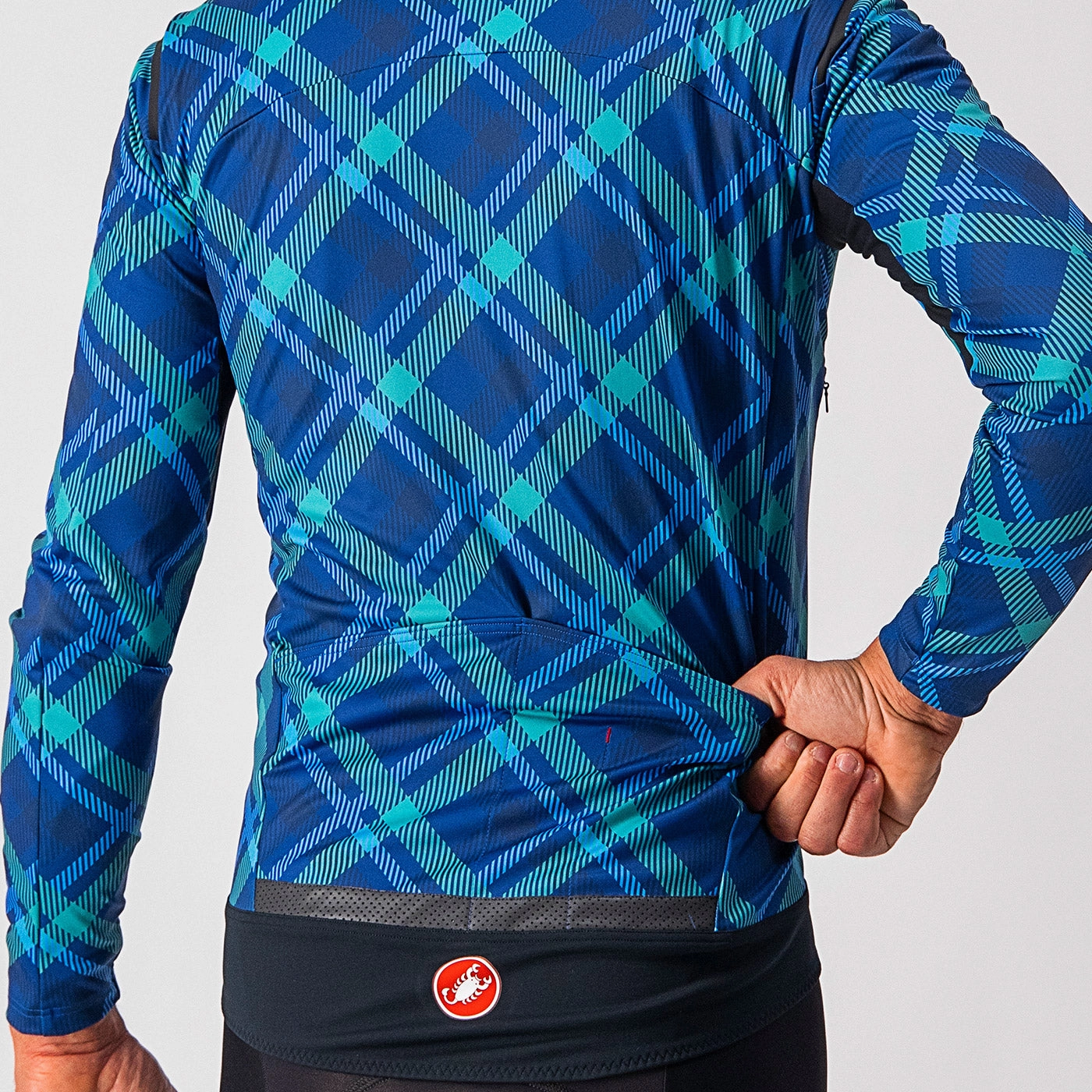 Castelli Perfetto RoS long sleeves jersey - Blue green