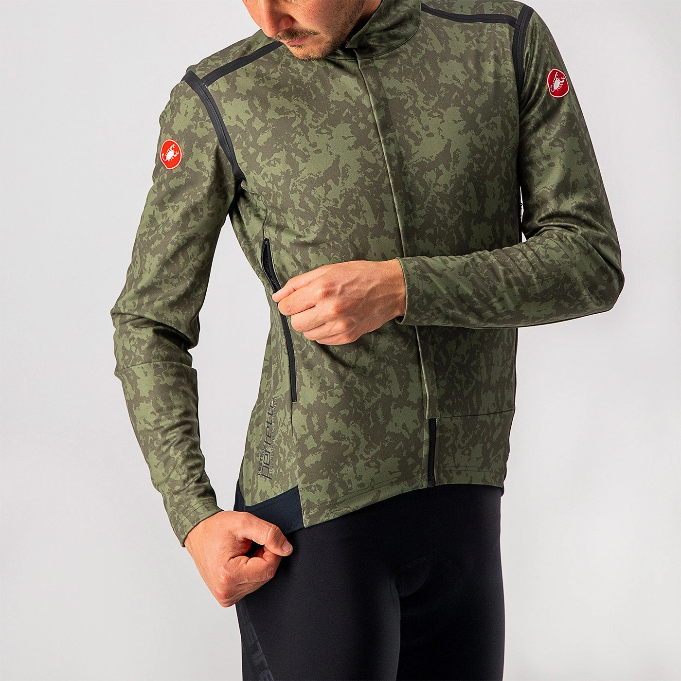 Castelli Perfetto RoS long sleeves jersey - Green