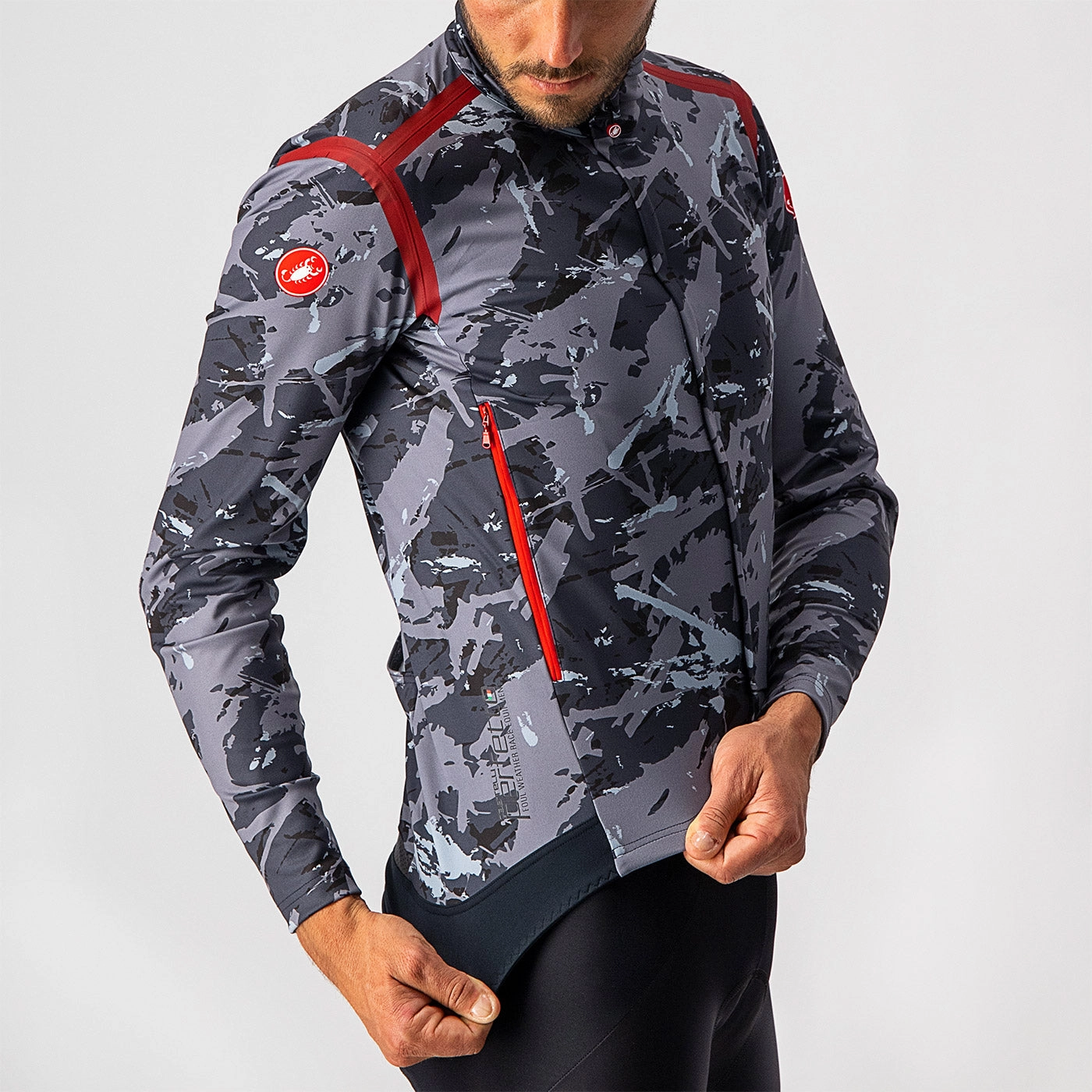 Castelli Perfetto RoS long sleeves jersey - Grey