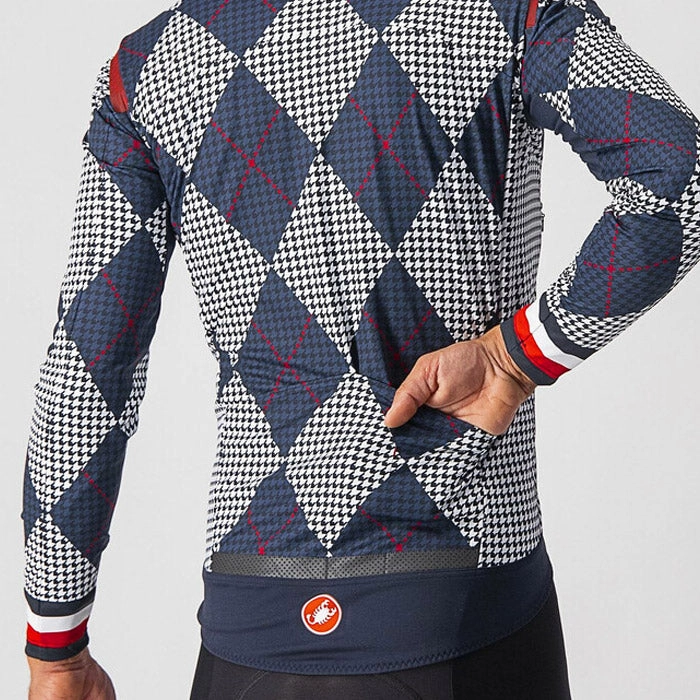 Castelli Perfetto RoS LTD long sleeves jersey - Blue white