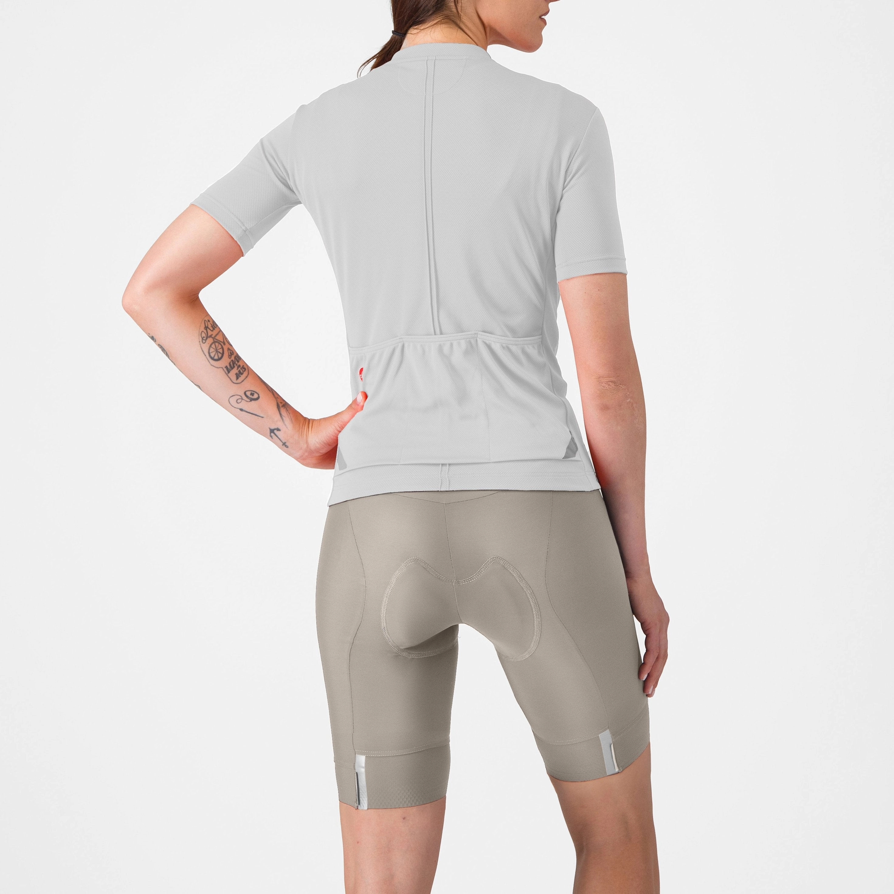 Castelli Prima 2 DT woman shorts - Beige