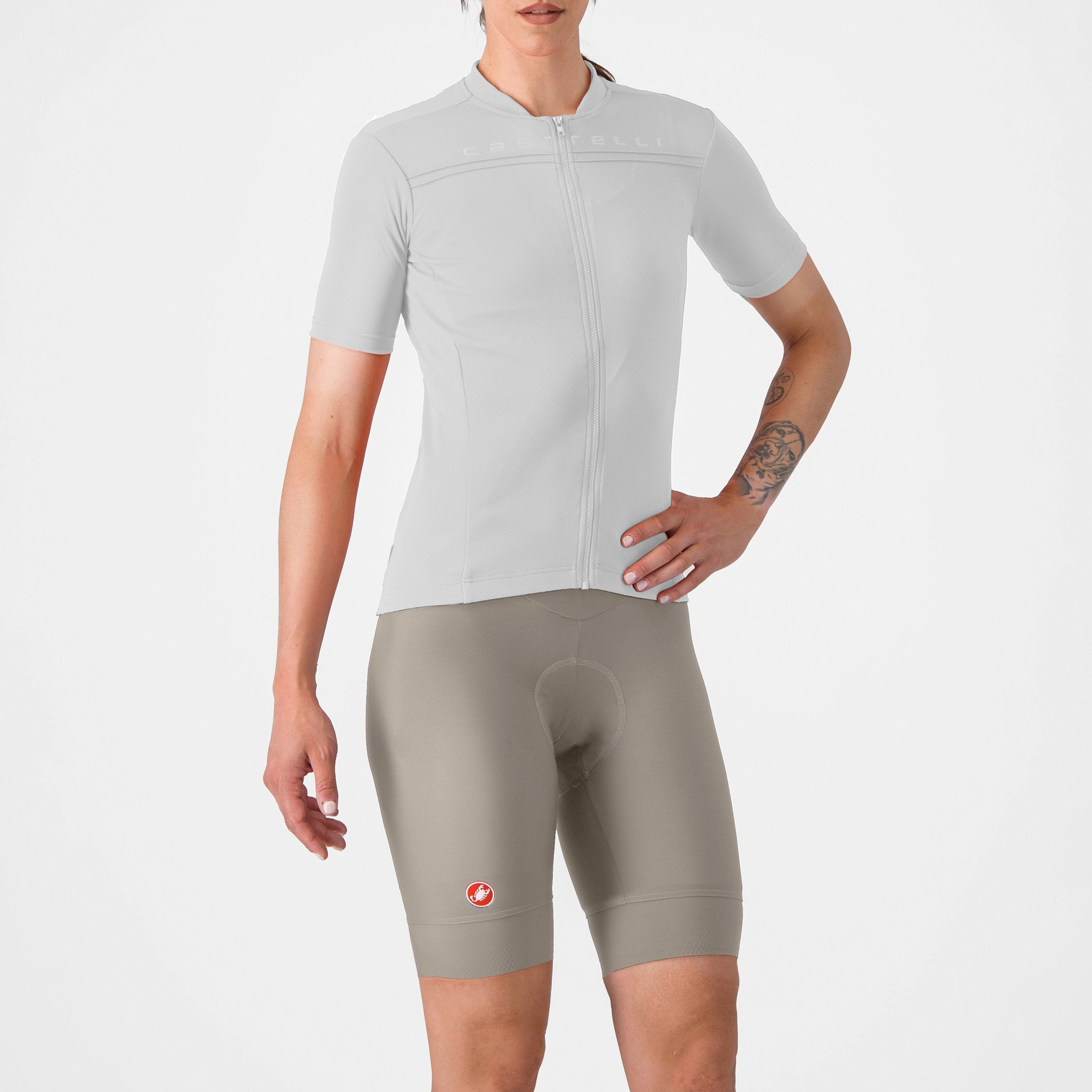 Castelli Prima 2 DT woman shorts - Beige