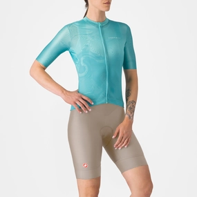 Castelli Prima 2 DT women bib shorts - Beige