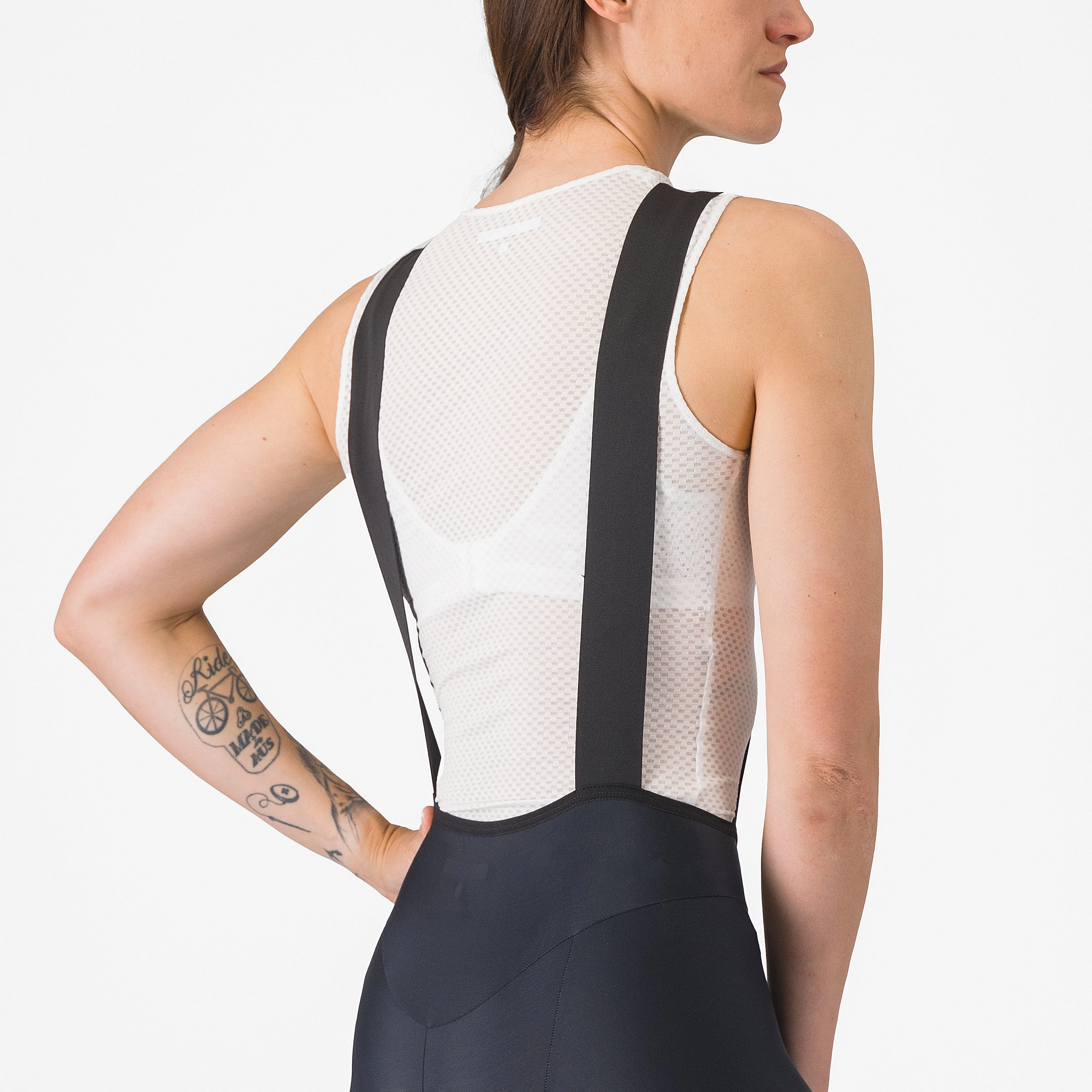 Castelli Prima 2 DT women bib shorts - Black