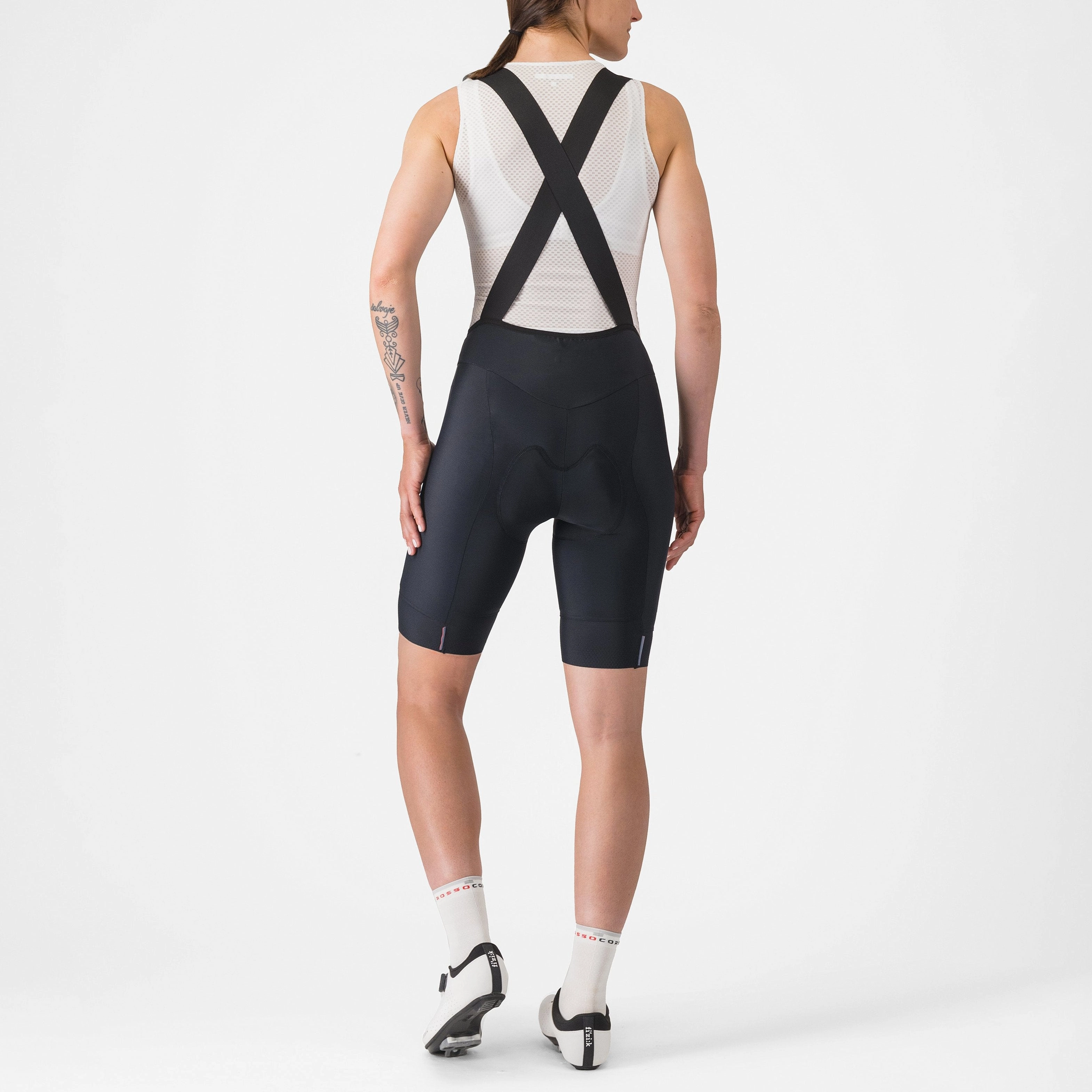 Castelli Prima 2 DT women bib shorts - Black