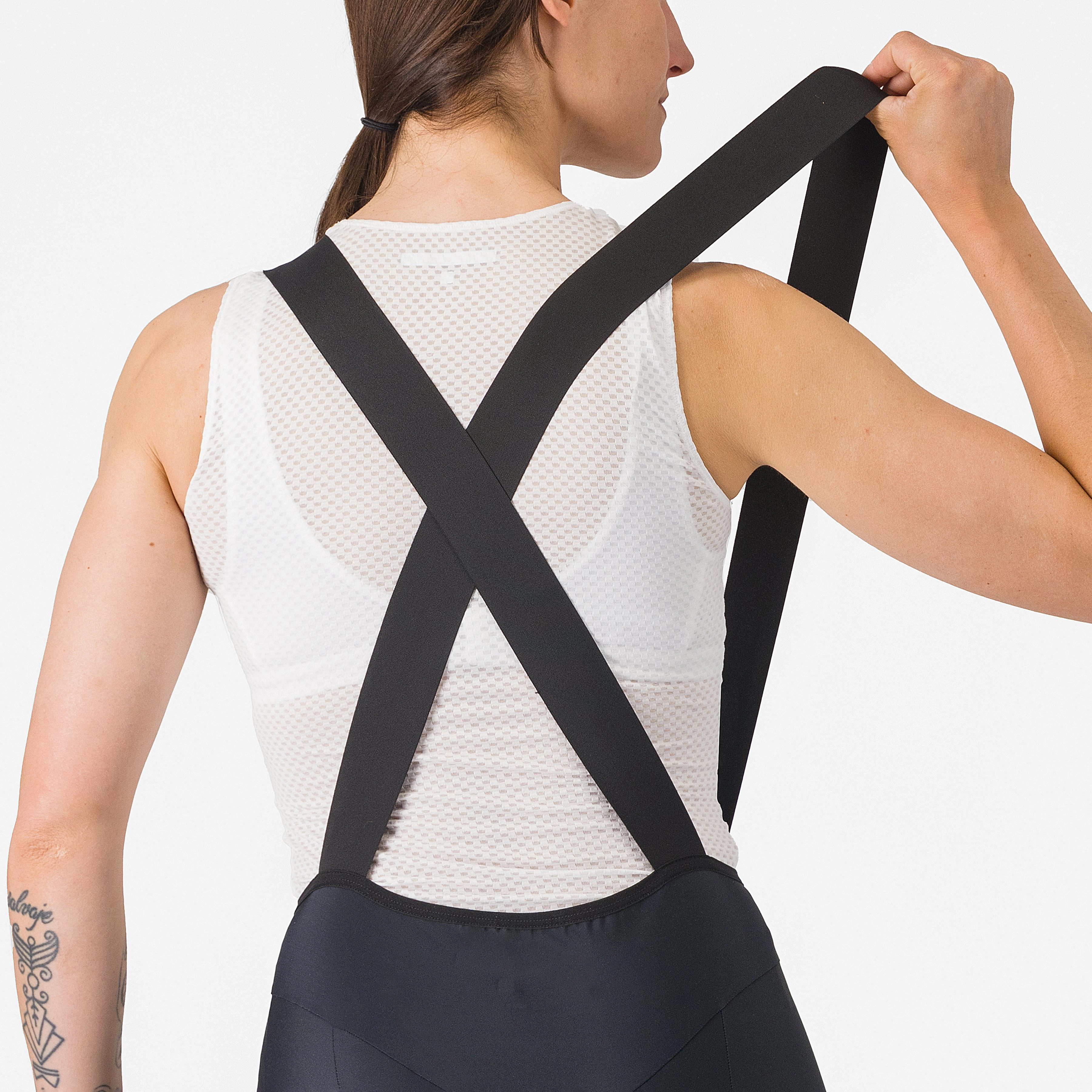 Castelli Prima 2 DT women bib shorts - Black