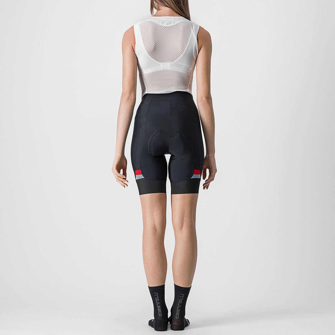 Castelli Prima woman shorts - Black pink