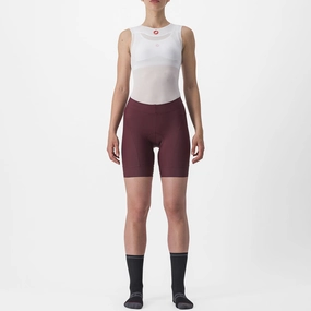 Castelli Prima woman shorts - Bordeaux