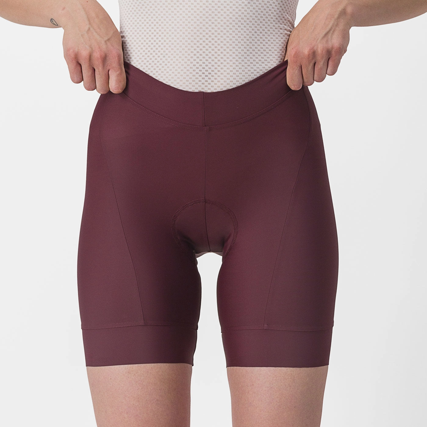 Castelli Prima woman shorts - Bordeaux