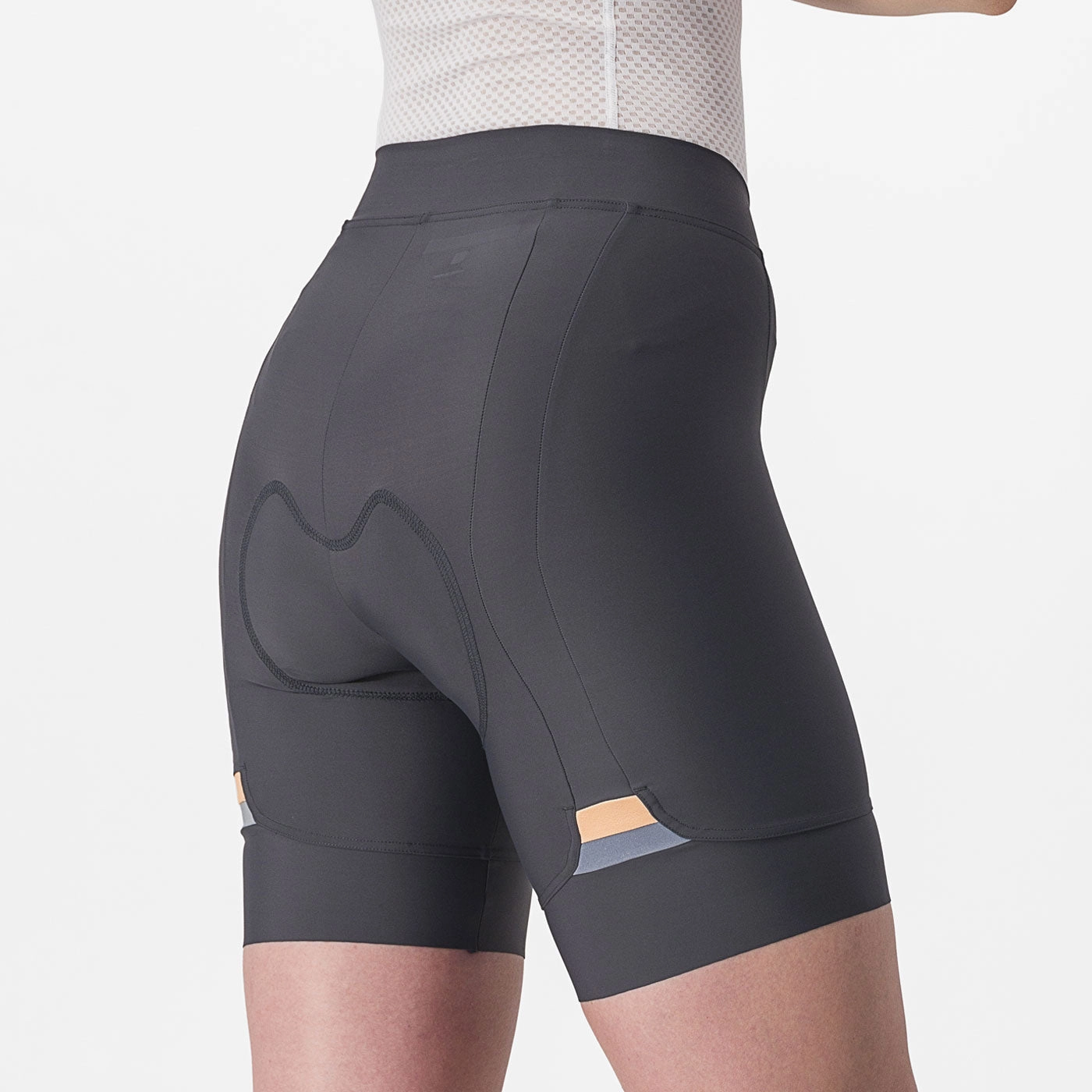 Castelli Prima woman shorts - Grey orange