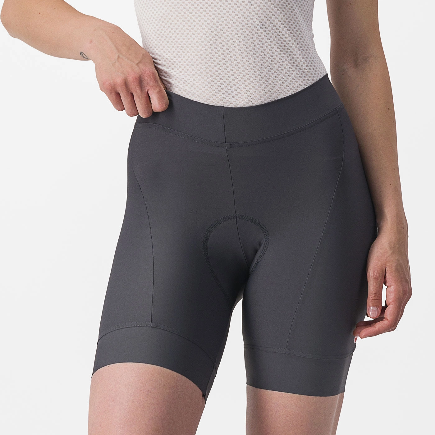 Castelli Prima woman shorts - Grey orange