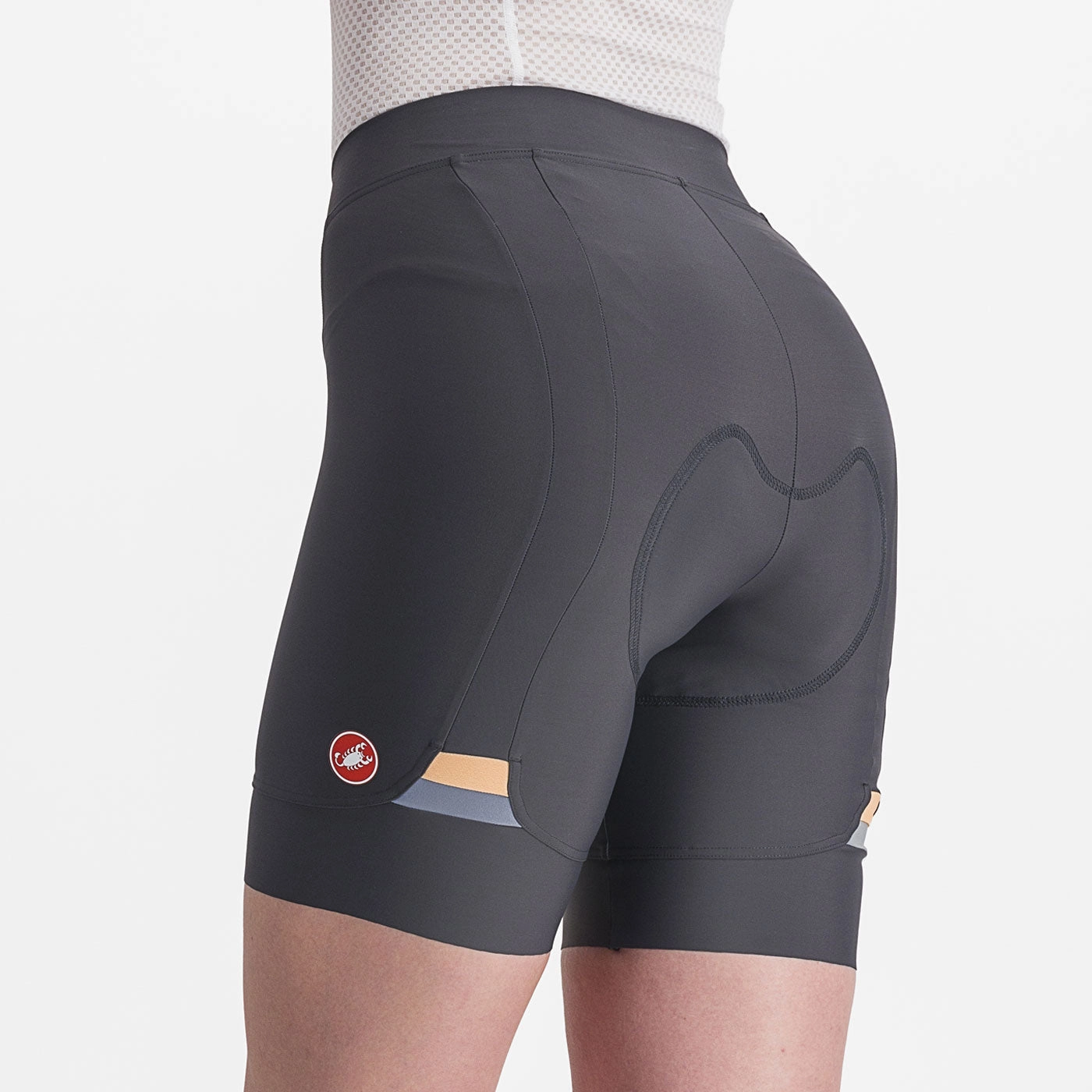 Castelli Prima woman shorts - Grey orange