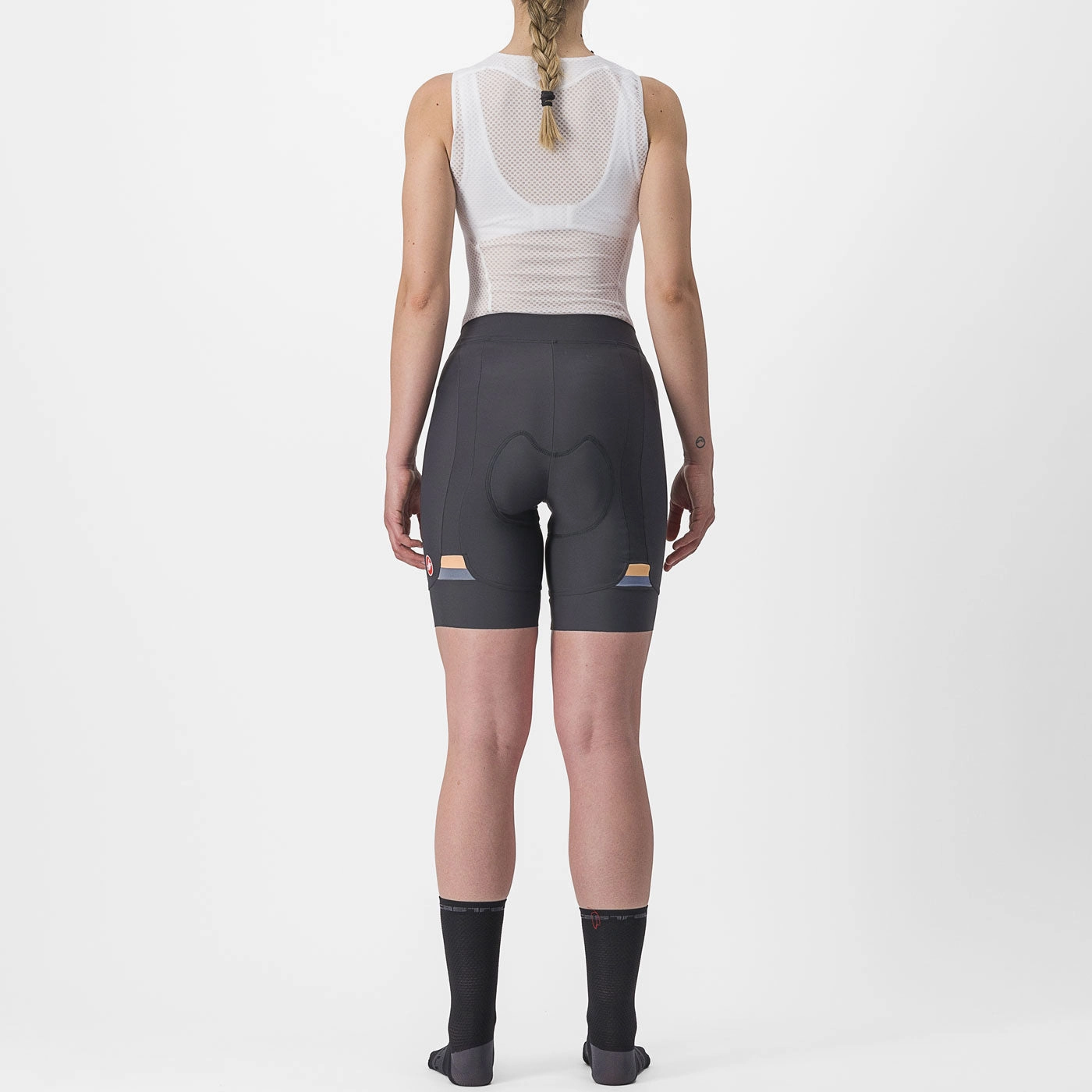 Castelli Prima woman shorts - Grey orange