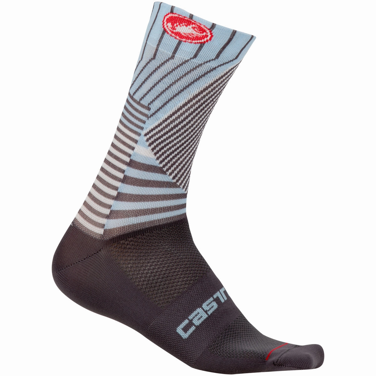 Castelli Pro Mesh 15 socks - Grey light blue