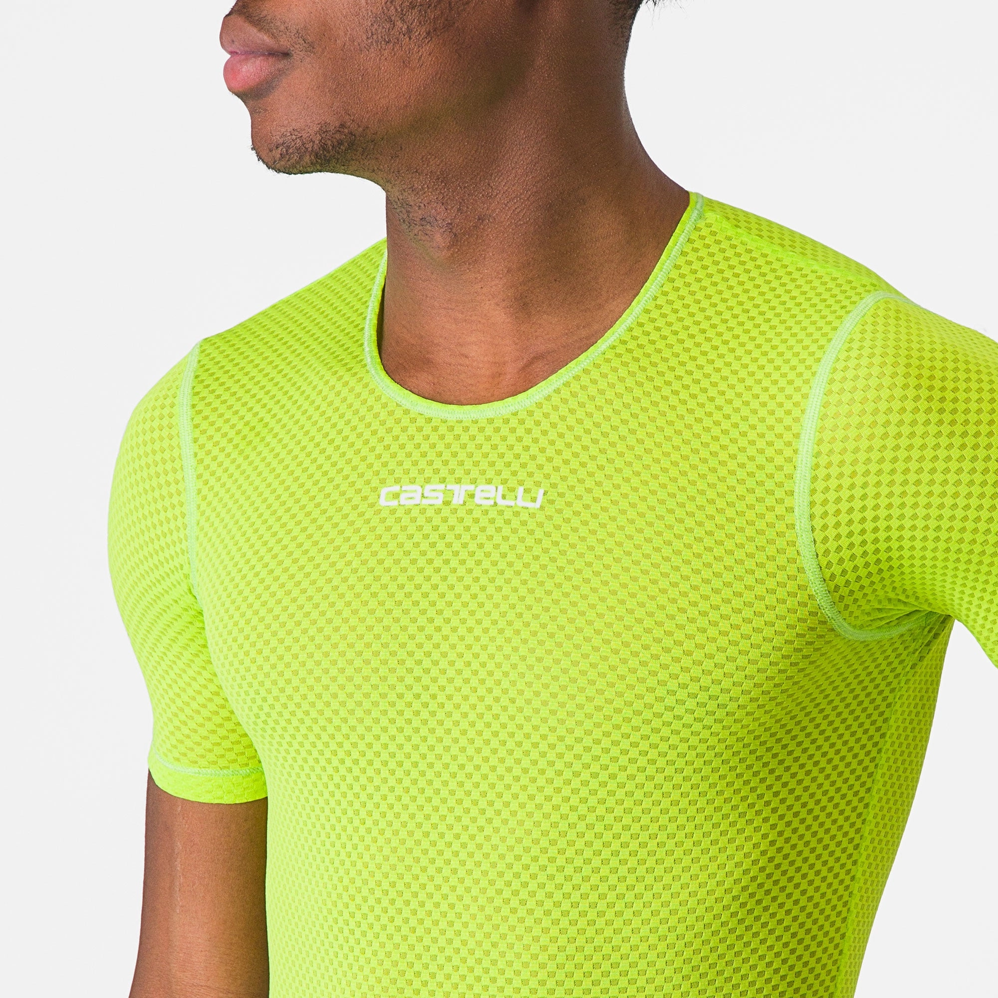 Castelli Pro Mesh 2.0 base layer - Yellow