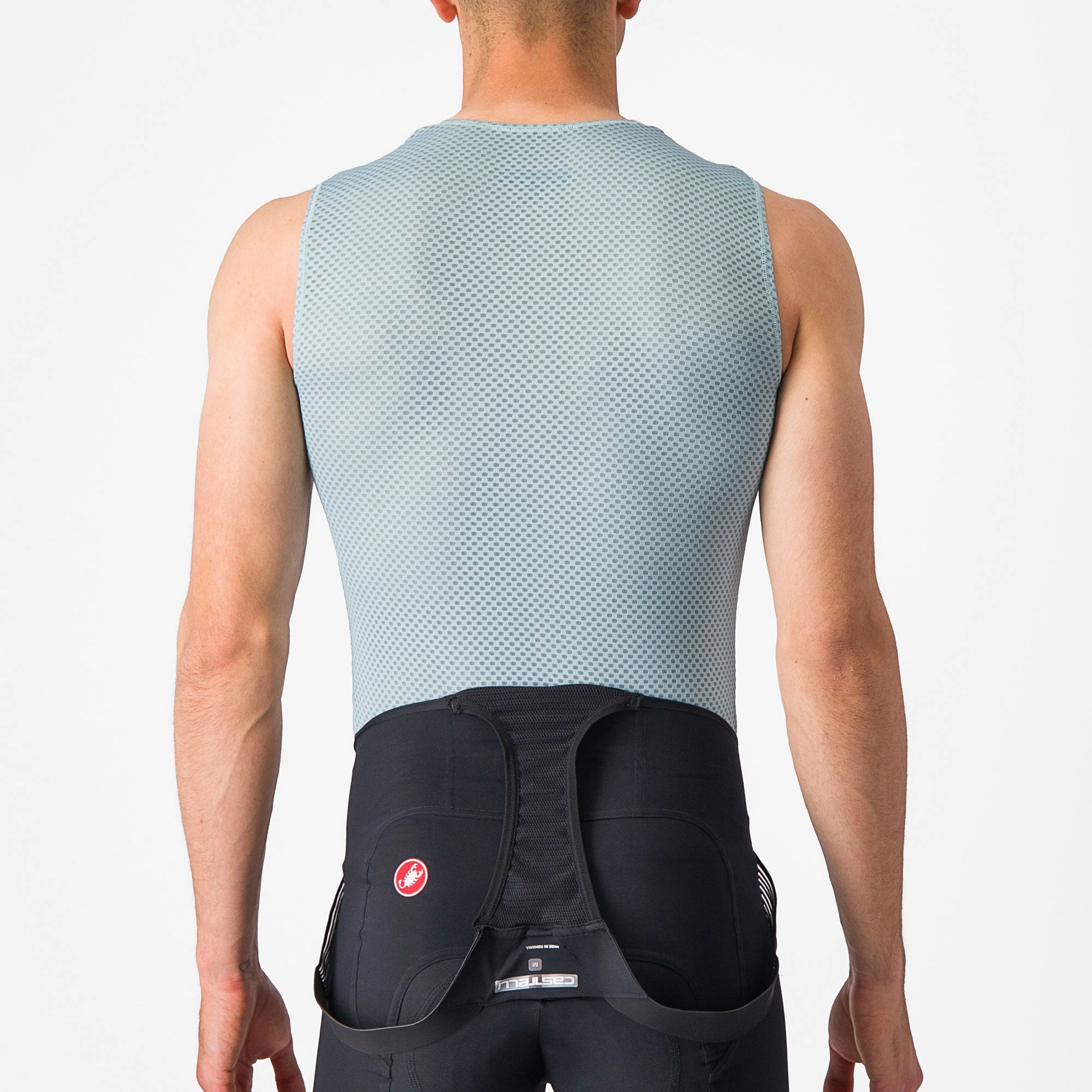 Castelli Pro Mesh 2.0 sleeveless base layer - Light blue
